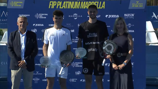Jairo Bautista y Fran Guerrero culminan una semana fantástica con el título en el FIP Platinum Marbella Jairo Bautista y Fran Guerrero culminan una semana fantástica con el título en el FIP Platinum Marbella