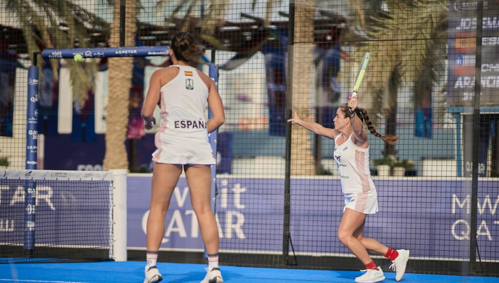 NewGiza P2 España, Argentina, Italia y Francia acaban primeras de sus grupos en la categoría femenina del Mundial de Pádel de Qatar 2024
