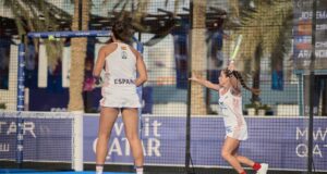 España, Argentina, Italia y Francia acaban primeras de sus grupos en la categoría femenina del Mundial de Pádel de Qatar 2024