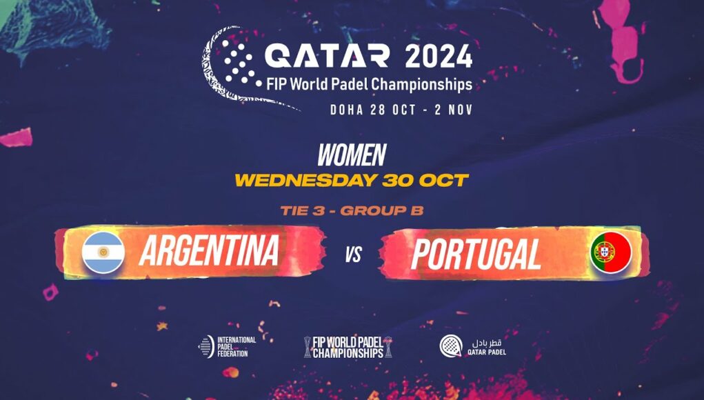 maxresdefault (13) En directo la tercera jornada de la fase de grupos femenina del Mundial de Pádel de Qatar 2024: Argentina vs Portugal