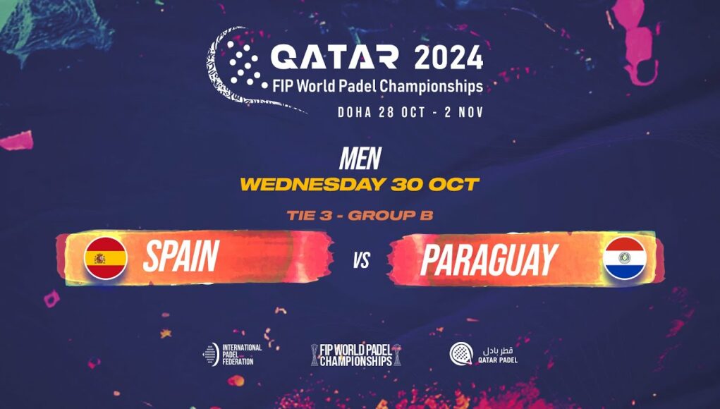 maxresdefault (14) En directo la tercera jornada de la fase de grupos masculina del Mundial de Pádel de Qatar 2024: España vs Paraguay