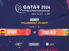 En directo los cuartos de final femeninos del Mundial de Pádel de Qatar 2024: España vs Suecia En directo los cuartos de final femeninos del Mundial de Pádel de Qatar 2024: España vs Suecia