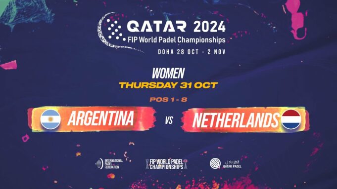 En directo los cuartos de final femeninos del Mundial de Pádel de Qatar 2024: Argentina vs Países Bajos