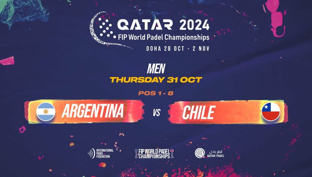 maxresdefault (18) En directo los cuartos de final masculinos del Mundial de Pádel de Qatar 2024: Argentina vs Chile