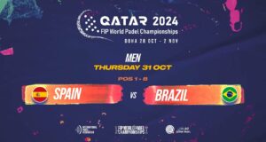 En directo los cuartos de final masculinos del Mundial de Pádel de Qatar 2024: España vs Brasil