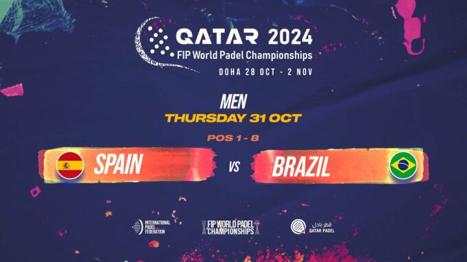 En directo los cuartos de final masculinos del Mundial de Pádel de Qatar 2024: España vs Brasil En directo los cuartos de final masculinos del Mundial de Pádel de Qatar 2024: España vs Brasil