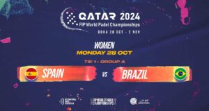 En directo el debut de la selección femenina de España en el Mundial de Pádel de Qatar 2024 ante Brasil