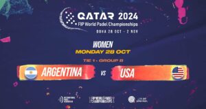 En directo el debut de la selección femenina de Argentina en el Mundial de Pádel de Qatar 2024 ante Estados Unidos