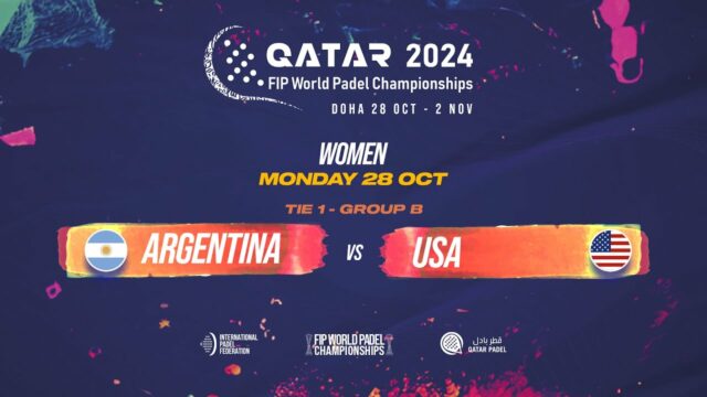 En directo el debut de la selección femenina de Argentina en el Mundial de Pádel de Qatar 2024 ante Estados Unidos En directo el debut de la selección femenina de Argentina en el Mundial de Pádel de Qatar 2024 ante Estados Unidos