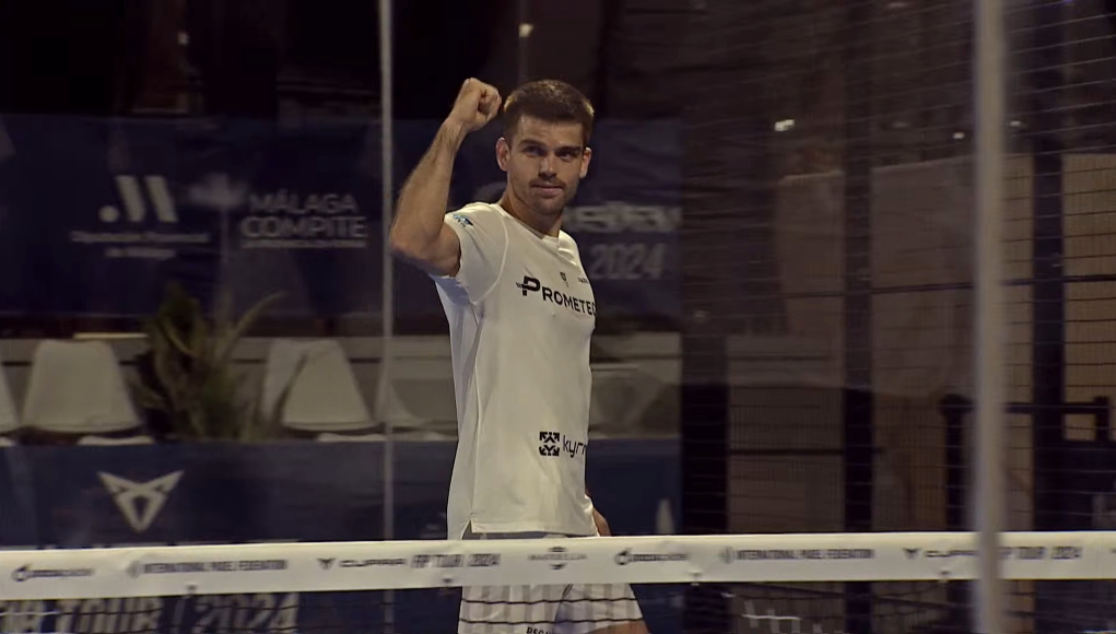 octavosmarbella Javi Garrido y Lucas Bergamini se llevan el duelo ante Leo Augsburger y Álex Chozas en Marbella