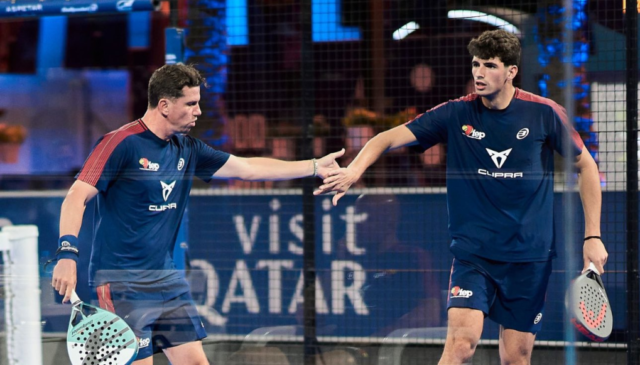 Cómodo debut de España y Argentina en la fase de grupos masculina del Mundial de Pádel de Qatar 2024 España y Argentina también arrollan en su debut en el Mundial de Pádel de Qatar 2024 en categoría masculina