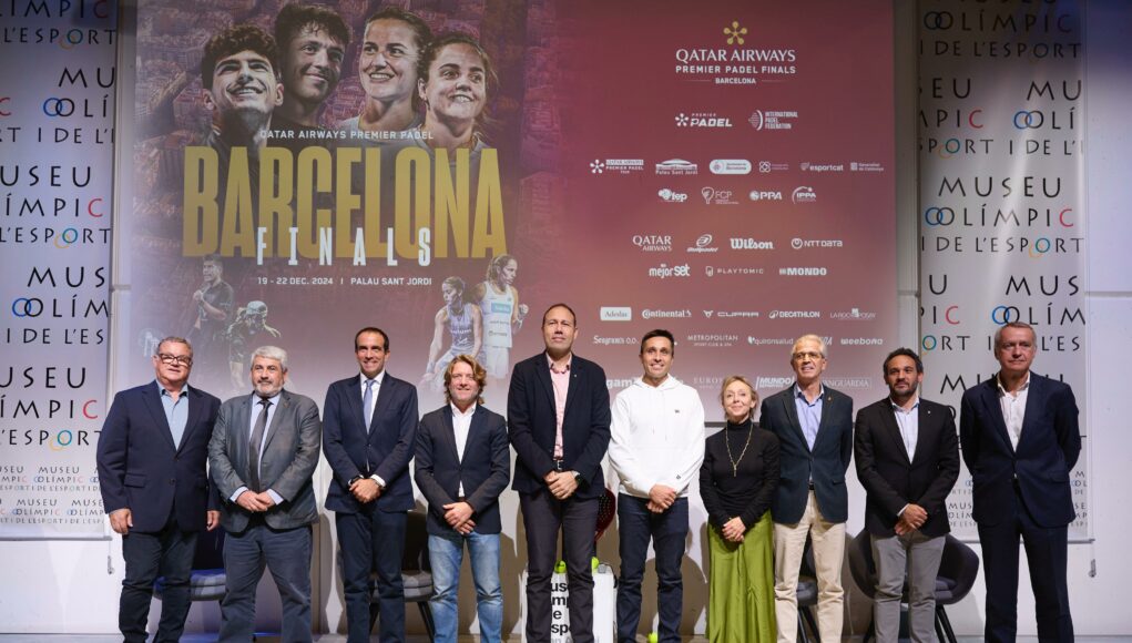 22 nov_conf barcelona Ǫatar Airways Premier Padel Finals
