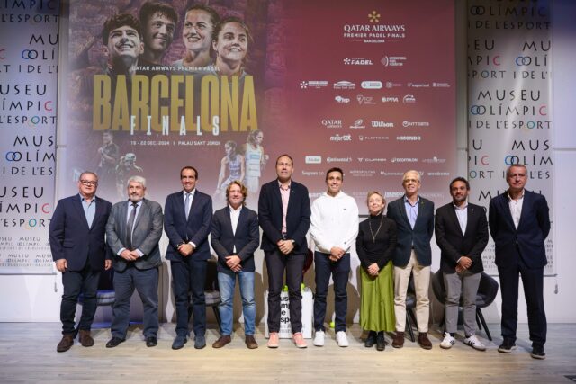 Barcelona presenta las Ǫatar Airways Premier Padel Finals Ǫatar Airways Premier Padel Finals