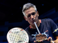 Miguel Lamperti celebra su cumpleaños con el pase a segunda ronda del Kuwait Premier Padel P1: “Sigo siendo un viejo con muchas ganas de jugar” Miguel Lamperti celebra su cumpleaños con el pase a segunda ronda del Kuwait Premier Padel P1: “Sigo siendo un viejo con muchas ganas de jugar”