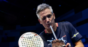 Miguel Lamperti celebra su cumpleaños con el pase a segunda ronda del Kuwait Premier Padel P1: “Sigo siendo un viejo con muchas ganas de jugar”