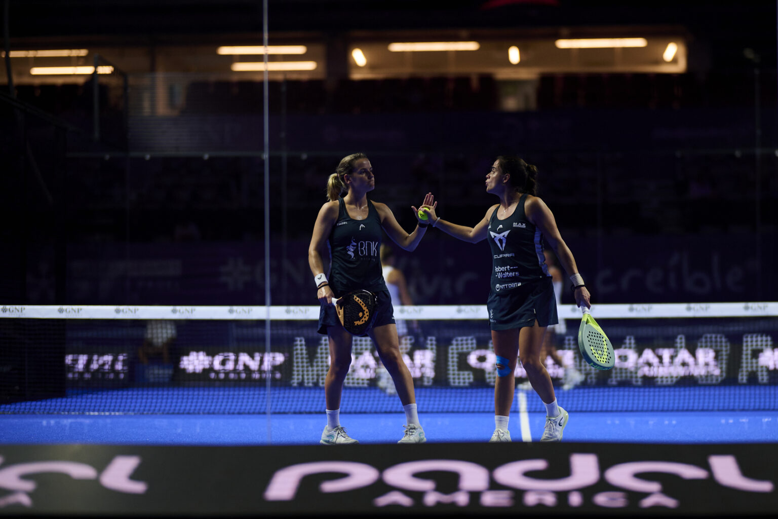 Resultados de los cuartos de final femeninos del México Major Premier Padel 2024