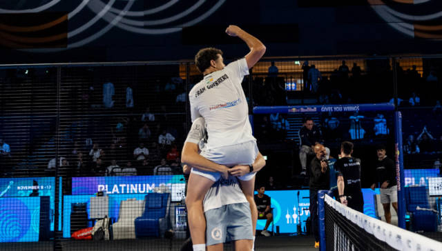 Juan Lebrón y Martín Di Nenno caen ante Jairo Bautista y Fran Guerrero en los octavos de final del Kuwait Premier Padel P1 Juan Lebrón y Martín Di Nenno caen ante Jairo Bautista y Fran Guerrero en los octavos de finaldel Kuwait Premier Padel P1