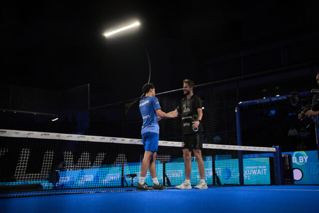 Jairo Bautista y Fran Guerrero firman sus primeras semifinales en Premier Padel en el día en que los número uno ceden un set Jairo Bautista y Fran Guerrero firman sus primeras semifinales en Premier Padel en el día en que los número uno ceden un set