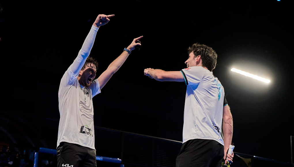 Gcg27CPW8AAGmps Franco Stupaczuk y Mike Yanguas acaban con la racha de catorce finales seguidas de Ale Galán y Fede Chingotto