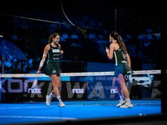 Claudia Fernández y Gemma Triay arrollan a Delfi y Bea y serán las rivales de las número uno en la final del P1 de Kuwait Claudia Fernández y Gemma Triay arrollan a Delfi y Bea y serán las rivales de las número uno en la final del P1 de Kuwait