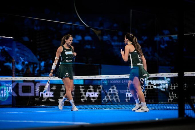 Claudia Fernández y Gemma Triay arrollan a Delfi y Bea y serán las rivales de las número uno en la final del P1 de Kuwait