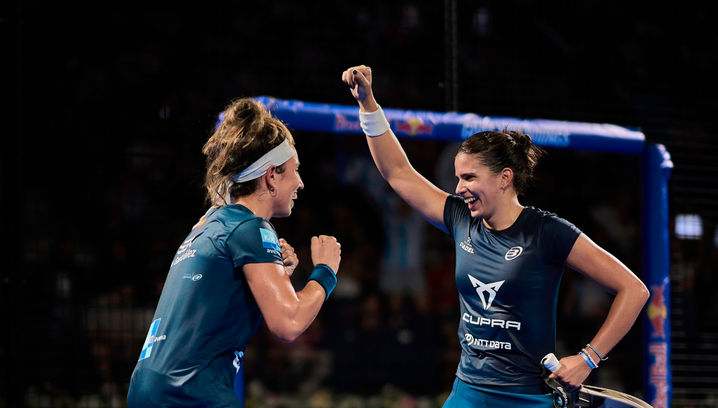 delfibeacampeonasdubai Delfi Brea y Bea González vuelven a ganar un título seis meses después