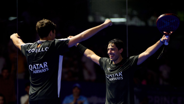 El tie break salva a Tapia y Coello en su trigésimo novena victoria consecutiva El tie break salva a Tapia y Coello en su trigésimo novena victoria consecutiva