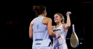 Ale Salazar y Jessica Castelló remontan y son las primeras semifinalistas del Premier Padel Finals