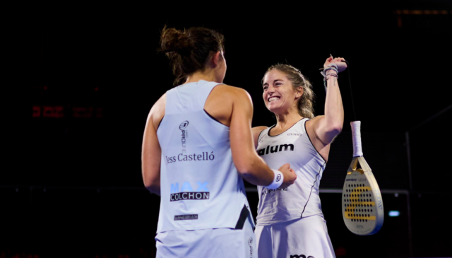 Ale Salazar y Jessica Castelló remontan y son las primeras semifinalistas del Premier Padel Finals Ale Salazar y Jessica Castelló remontan y son las primeras semifinalistas del Premier Padel Finals