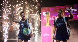 Ari Sánchez y Paula Josemaría cierran la temporada con el título de campeonas del Premier Padel Finals