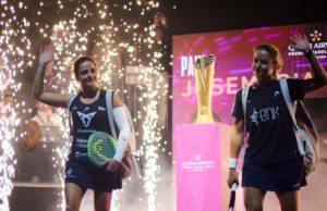 Ari Sánchez y Paula Josemaría cierran la temporada con el título de campeonas del Premier Padel Finals Ari Sánchez y Paula Josemaría cierran la temporada con el título de campeonas del Premier Padel Finals
