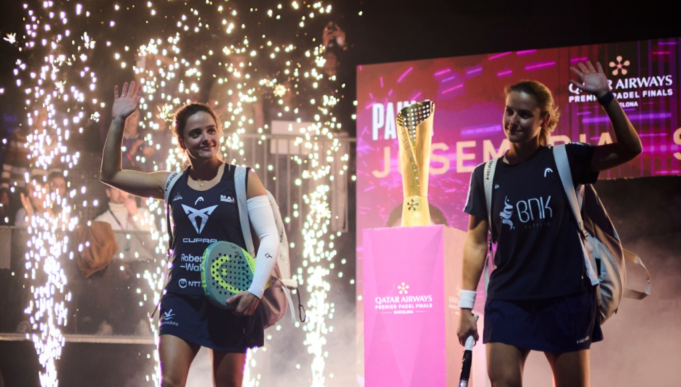 Ari Sánchez y Paula Josemaría cierran la temporada con el título de campeonas del Premier Padel Finals