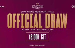 En directo el sorteo de los cruces de las Premier Padel Finals En directo el sorteo de los cruces de las Premier Padel Finals