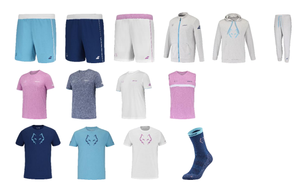 LA LÍNEA DE ROPA BABOLAT JUAN LEBRON 25
