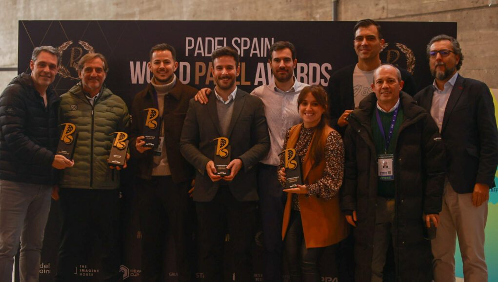 Foto grupal ganadores PadelSpain World Padel Awards