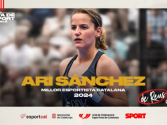 Ari Sánchez premiada como mejor deportista catalana 2024 Ari Sánchez premiada como mejor deportista catalana 2024