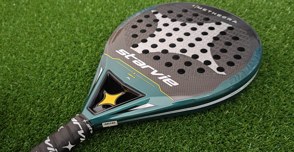 Comportamiento en pista de la pala de pádel StarVie Metheora Dual 2025