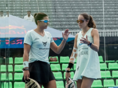 Delfi Brea y Gemma Triay sacan adelante un complicado partido de debut ante Andrea Ustero y Alejandra Alonso Delfi Brea y Gemma Triay sacan adelante un complicado partido de debut ante Andrea Ustero y Alejandra Alonso