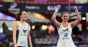 Andrea Ustero y Alejandra Alonso se exhiben ante las número tres para meterse en las semis de Gijón