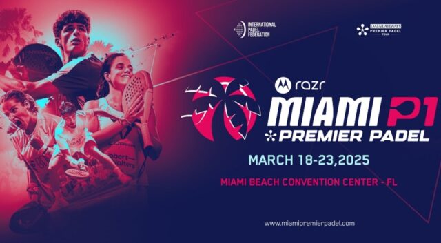 Todos a bordo para el Miami Premier Padel P1