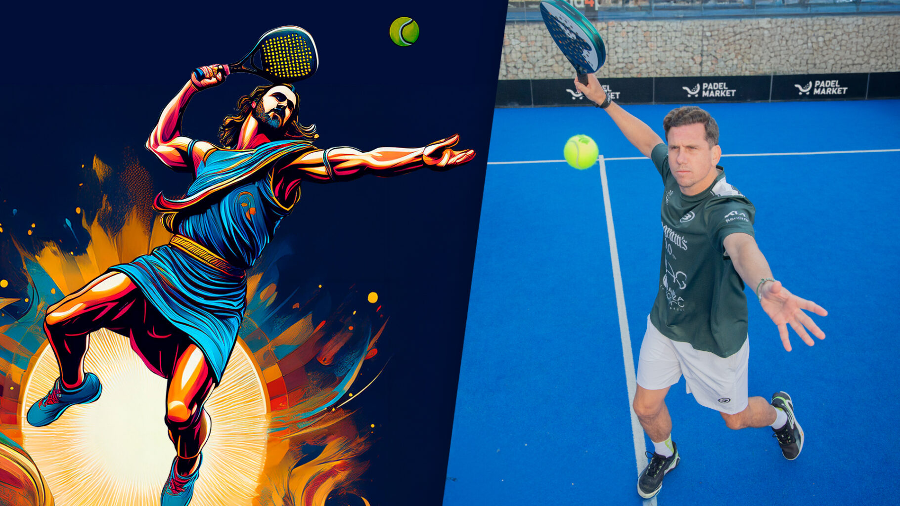 San Padeltín: el nuevo santo, inspirado en Paquito