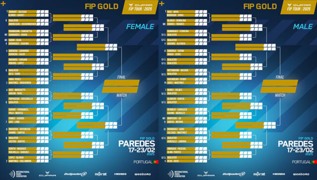 Comienza el cuadro final del FIP GOLD Paredes