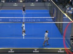 Polémica arbitral en el Premier Padel Riyadh Season P1: ¿es buena o mala la acción de Franco Stupaczuk en las semifinales? Polémica arbitral en el Premier Padel Riyadh Season P1: ¿es buena o mala la acción de Franco Stupaczuk en las semifinales?