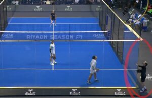 Polémica arbitral en el Premier Padel Riyadh Season P1: ¿es buena o mala la acción de Franco Stupaczuk en las semifinales? Polémica arbitral en el Premier Padel Riyadh Season P1: ¿es buena o mala la acción de Franco Stupaczuk en las semifinales?