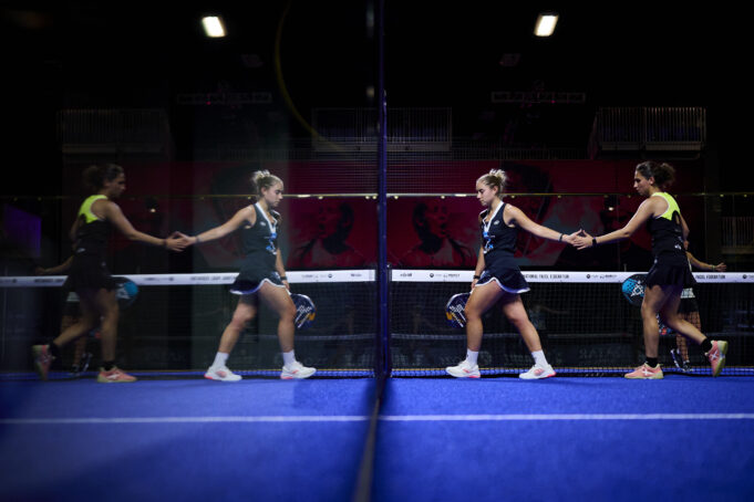 Las parejas de la previa hacen pleno en la primera jornada del cuadro final femenino en Miami Las parejas de la previa hacen pleno en la primera jornada del cuadro final femenino en Miami