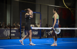 Lorena Rufo y Lara Arruabarrena se llevan por delante a las número ocho Lorena Rufo y Lara Arruabarrena se llevan por delante a las número ocho