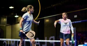 Ari Sánchez y Paula Josemaría son las primeras finalistas del Miami Premier Padel P1