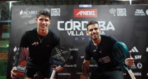 Martín Abud y José Solano estrenan su palmarés en A1 Padel con el Córdoba Open
