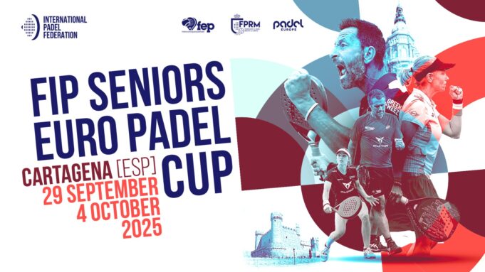 Cartagena acogerá la segunda edición de la FIP Seniors Euro Padel Cup FIP Seniors Euro Padel Cup