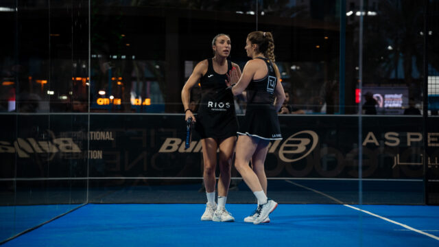 Ale Salazar y Vero Virseda eliminan a las número cuatro y firman en Qatar sus primeras semifinales de la temporada Ale Salazar y Vero Virseda eliminan a las número cuatro y firman en Qatar sus primeras semifinales de la temporada